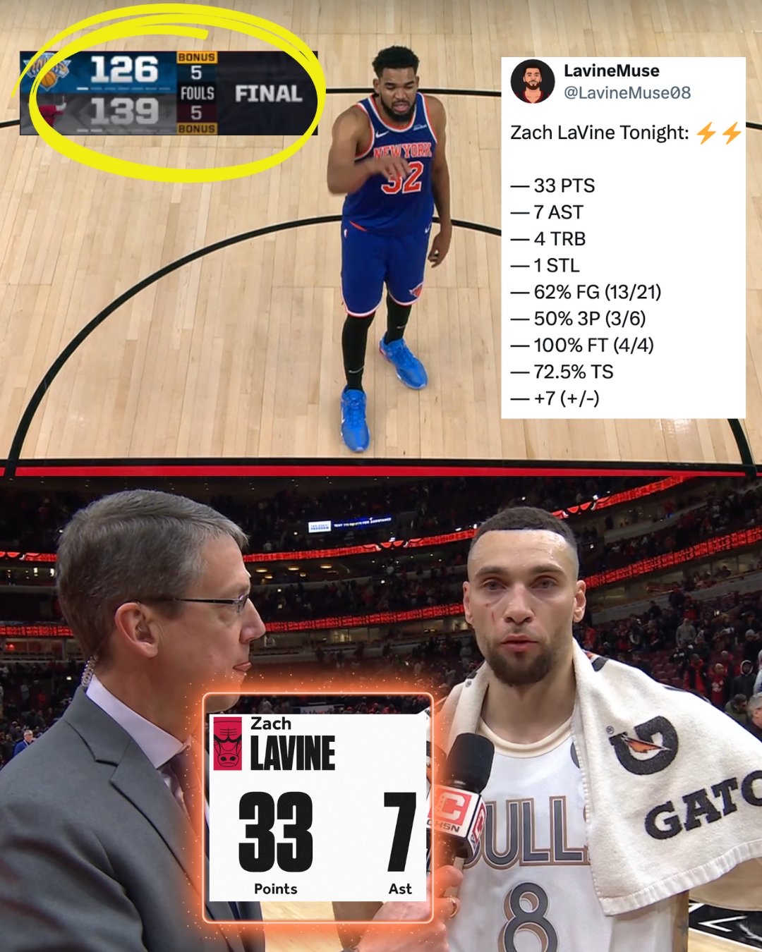 公牛力克森林狼，拉文全场最高得分的简单介绍